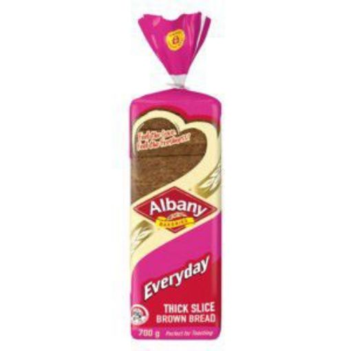 ALBANY EVERYDAY BROWN TOASTER THICK SLICE  700g