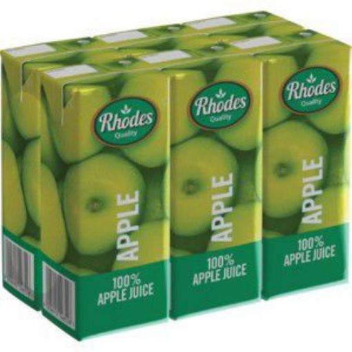 RHODES FRUIT JUICE APPLE 100% BLEND  200ml