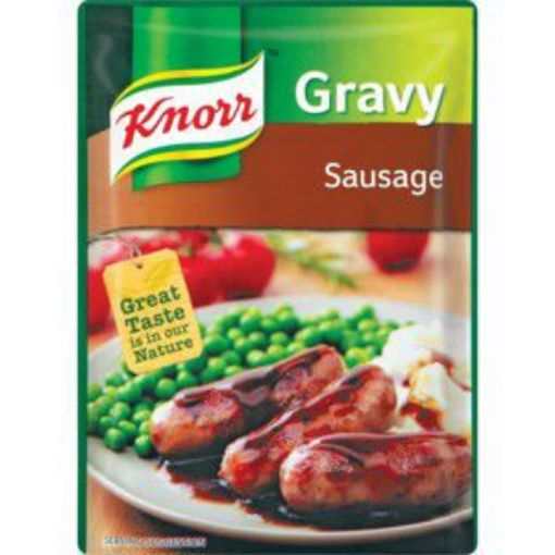 KNORR GRAVY PKT SAUSAGE MASH  10 x 28g