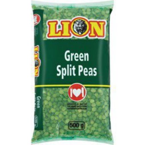 LION GREEN SPLIT PEAS  500g