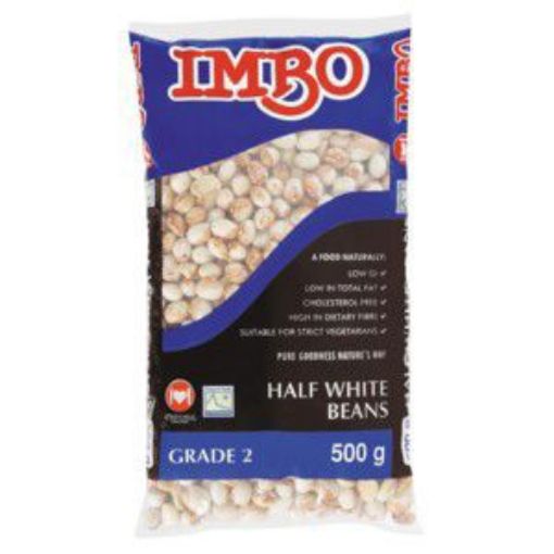 IMBO HALF WHITE SUGAR BEANS  500g