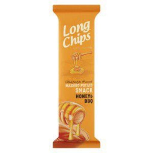 LONG CHIPS HONEY & BBQ SNACK  75g