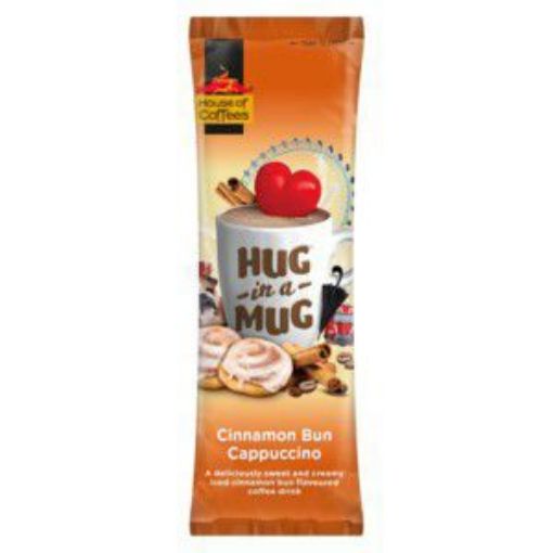 HOUSE OF COFFEES HUG IN A MUG CINNAMON BUN CAPPUCCINO 10X  10 x 24g