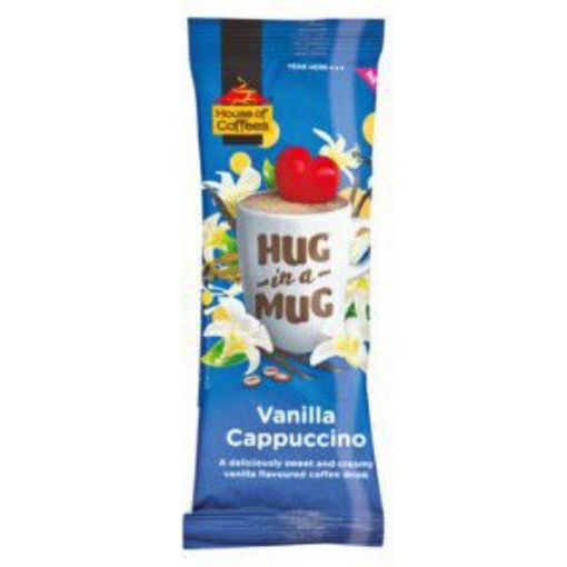 HOUSE OF COFFEES HUG IN A MUG VANILLA CAPPUCCINO 10X  10 x 24g