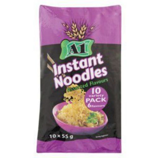 A1 INSTANT NOODLES VARIETY PACK 10X  55g