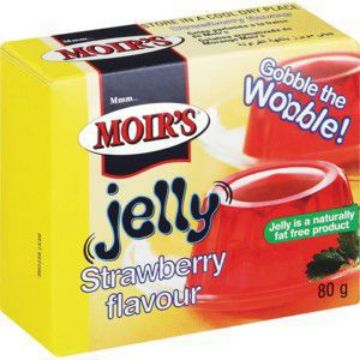 MOIRS JELLY STRAWBERRY  80g