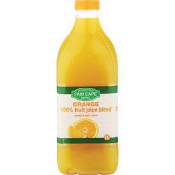 FAIR CAPE JUICE 100% ORANGE  2lt
