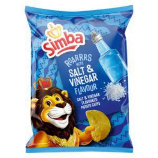 SIMBA LARGE SALT & VINEGAR  120g