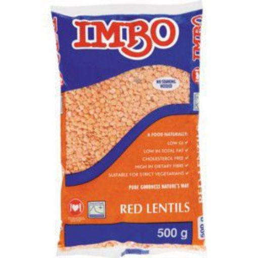 IMBO LENTILS RED  500g