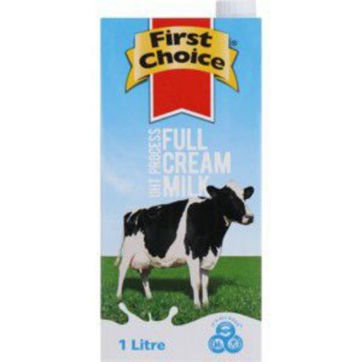 FIRST CHOICE LONG LIFE MILK FULL CREAM  1lt