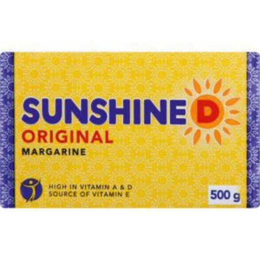 SUNSHINE D MARGARINE BRICK  500g