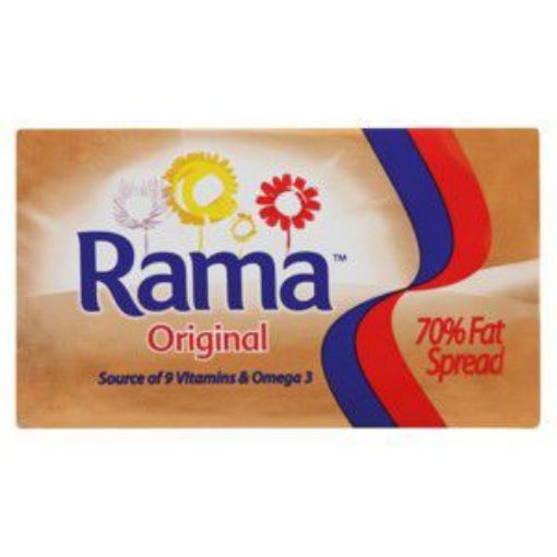 RAMA MARGARINE BRICKS 70% SPREAD  125g
