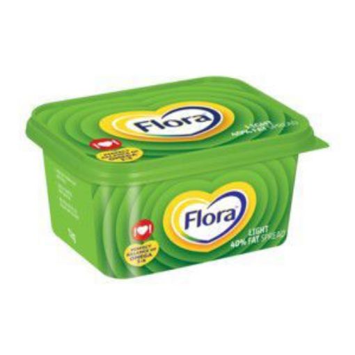 FLORA MARGARINE LIGHT 40% FAT SPREAD TUB  1kg