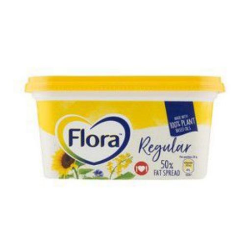 FLORA MARGARINE REGULAR 50% FAT SPREAD  1kg