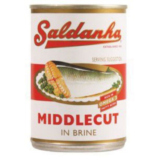 SALDANHA MIDDLECUT IN BRINE  400g
