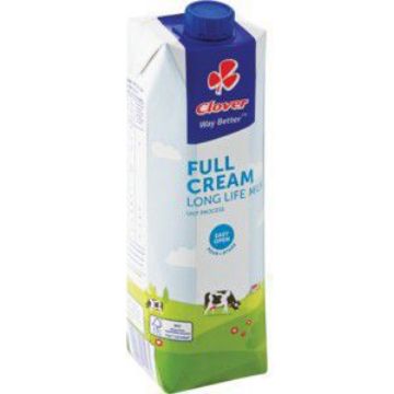 CLOVER MILK UHT FULL CREAM PRISMA  1lt