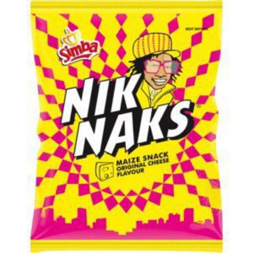 SIMBA NIKNAKS LARGE CHEESE  135g