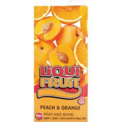 LIQUI FRUIT PEACH & ORANGE 100%  1lt