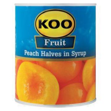 KOO PEACH HALVES  825g