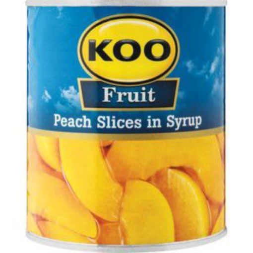 KOO PEACH SLICES  825g
