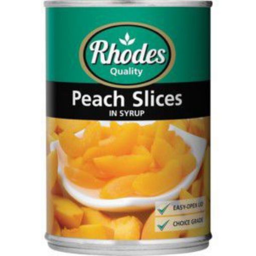 RHODES PEACH SLICES  410g