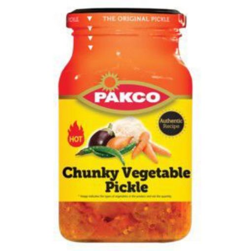 PAKCO PICKLE HOT CHUNKY VEGETABLE  410g