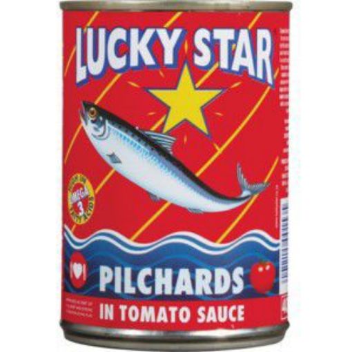 LUCKY STAR PILCHARDS IN TOMATO  400g
