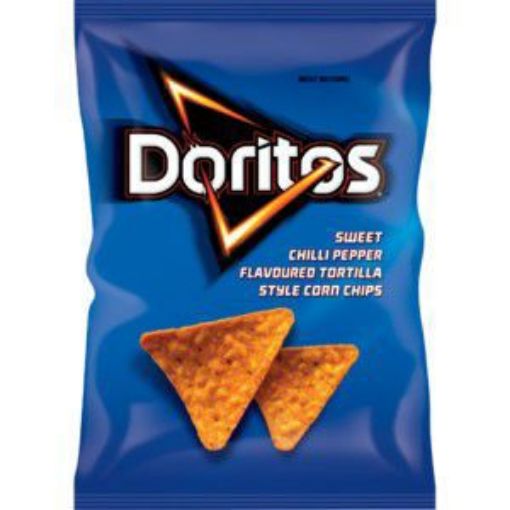 SIMBA PKT DORITOS FLAMIN HOT NACHO CHEESE  45g