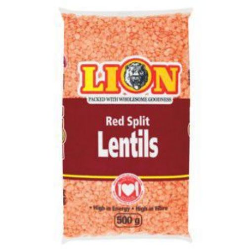 LION RED LENTILS  500g