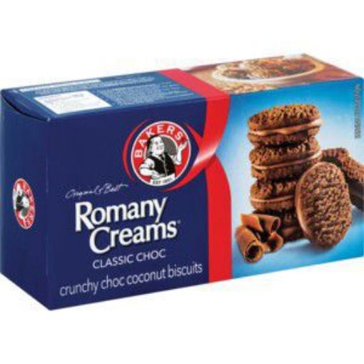 BAKERS ROMANY CREAMS CLASSIC CHOCOLATE  200g