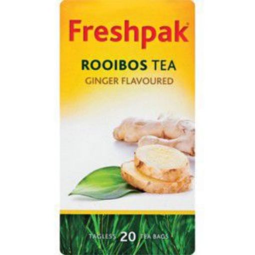 FRESHPAK ROOIBOS GINGER TEABAGS 20`S  30g