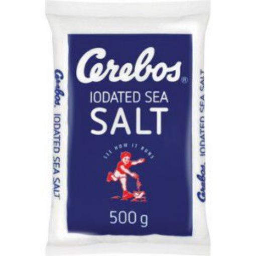 CEREBOS SALT BLUE TABLE POLY  500g