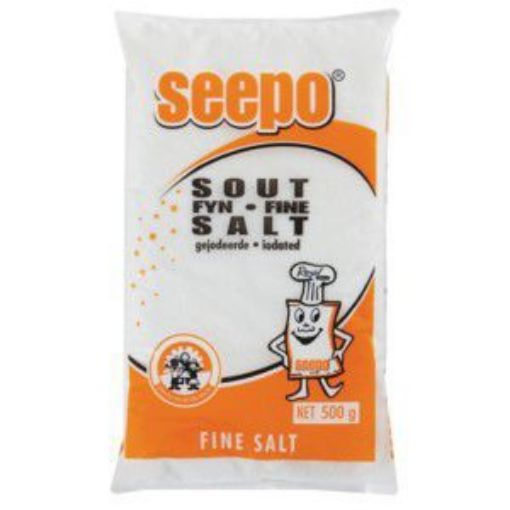 SEEPO SALT FINE ORANGE  500g