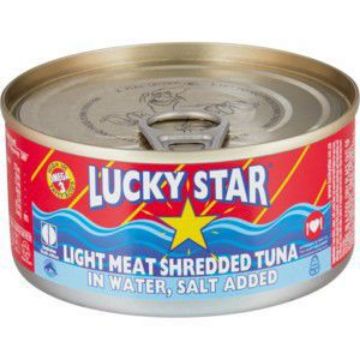 LUCKY STAR SHREDDED TUNA IN WATER  170g