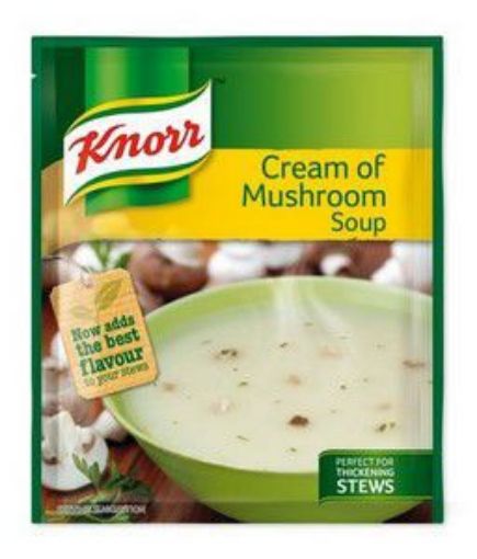 KNORR SOUP PKT CREAM OF MUSHROOM  50g