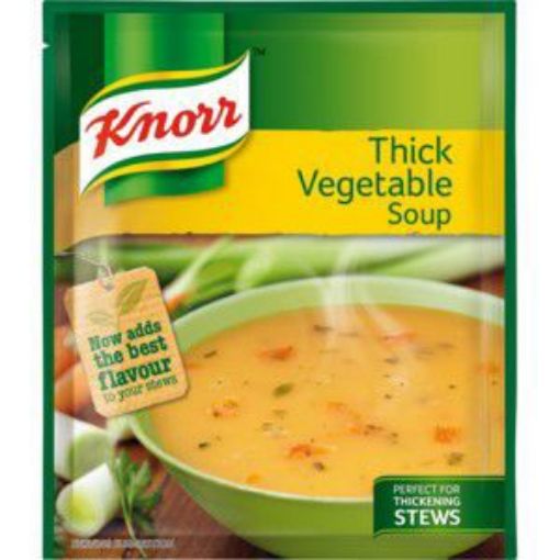 KNORR SOUP PKT THICK VEGETABLE  50g