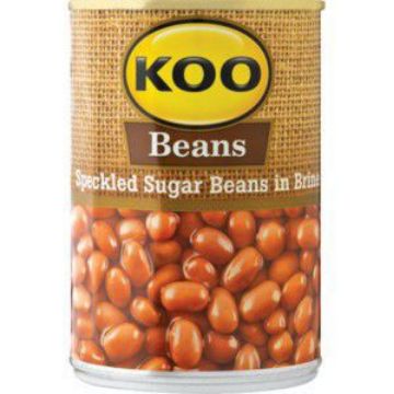 KOO SPECKLED SUGAR BEANS  410g
