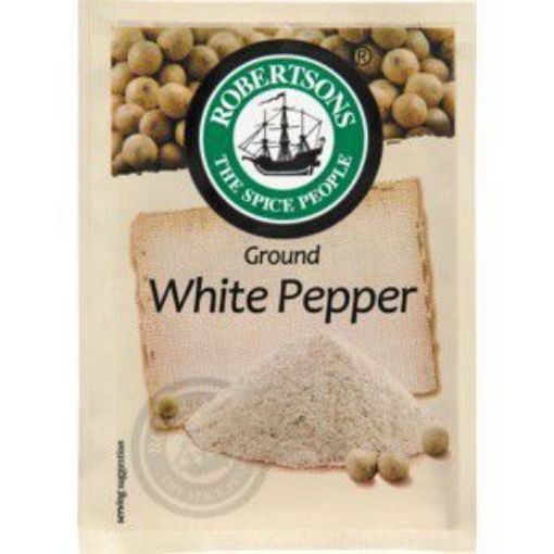 ROBERTSONS SPICE ENV WHITE PEPPER  7g