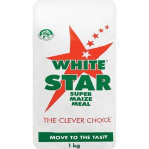 WHITE STAR SUPER MAIZE MEAL  1kg