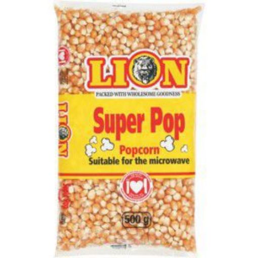 LION SUPER POP POPCORN  500g