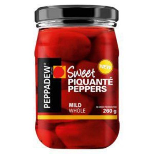 PEPPADEW SWEET PIQUANTE PEPPERS WHOLE MILD  260g