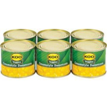 KOO SWEETCORN CREAM STYLE  215g