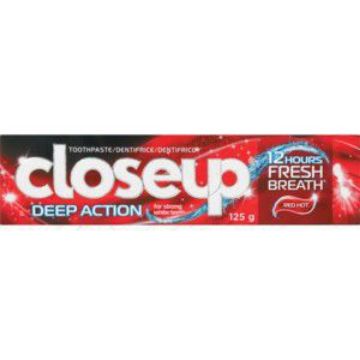 CLOSE UP T/PASTE RED HOT  125g