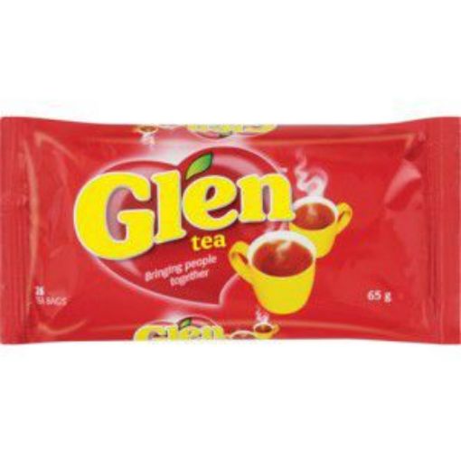 GLEN TEABAGS TAGLESS POUCH 26`S  62.5g