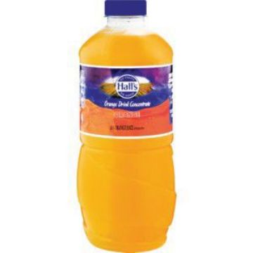 HALLS THICK ORANGE  1.25lt