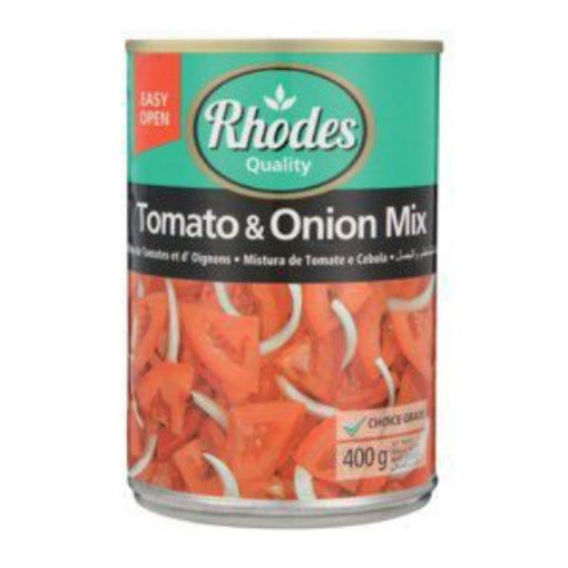 RHODES TOMATO & ONION MIX  410g