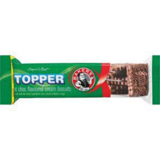 BAKERS TOPPER CREAMS MINT CHOC  125g