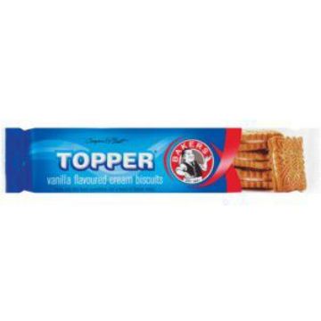 BAKERS TOPPER CREAMS VANILLA  125g