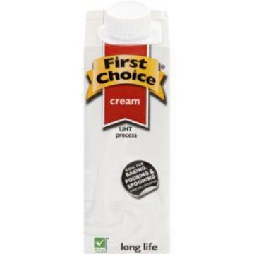 FIRST CHOICE UHT FRESH CREAM  250ml