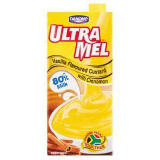 DANONE ULTRAMEL CUSTARD CINNAMON  1lt